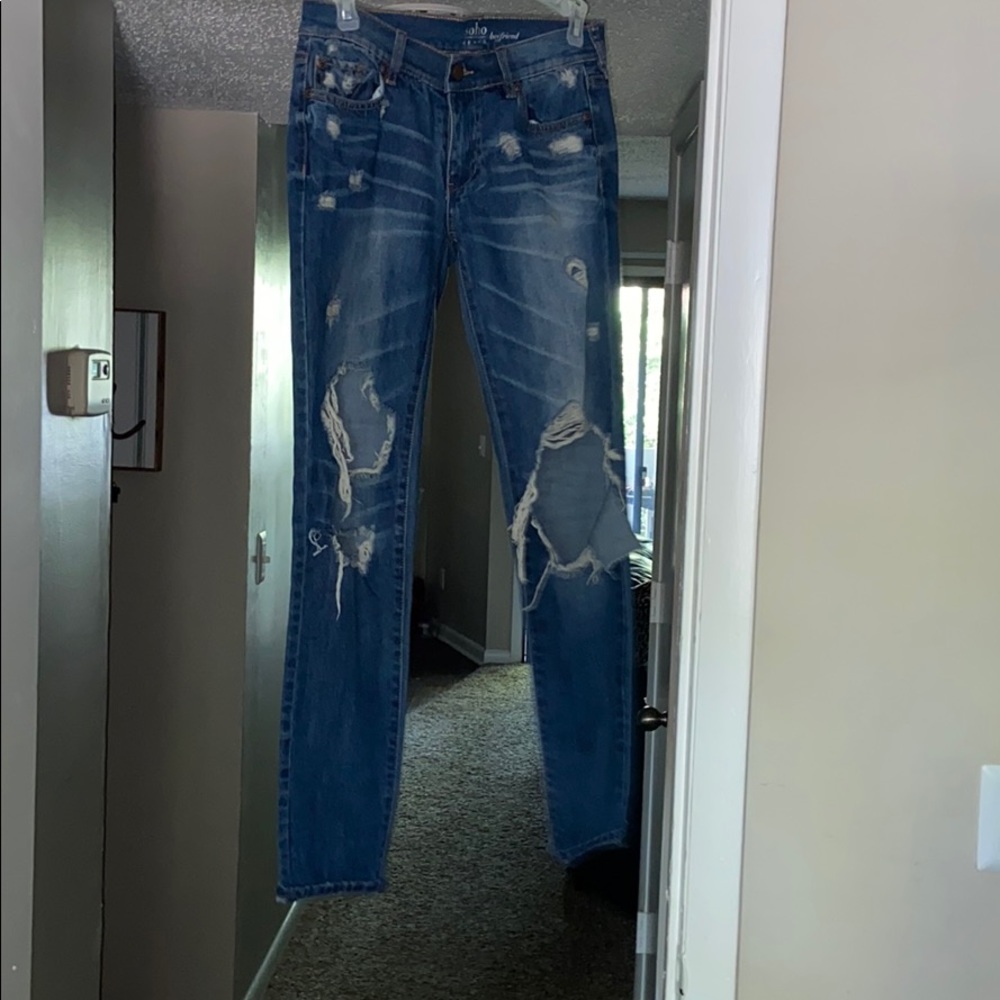 Ripped jeans